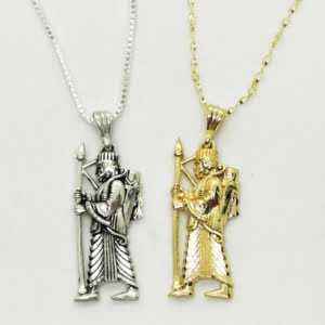 Persian Immortals Necklace, 925 Silver