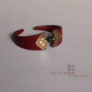 Red Flower Bracelet