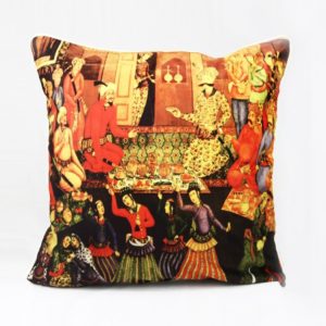 Persian Miniature Cushion Cover 45 x 45cm