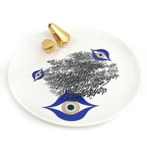 Evil Eye Round Platter 30cm