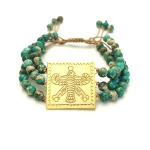 Achaemenid Empire Bracelet, Turquoise