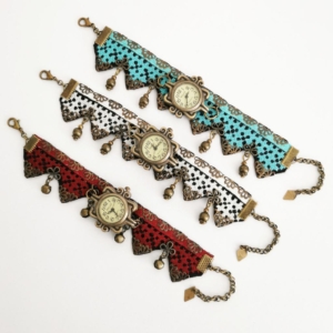 Balochi Embroidery Watch Bracelet