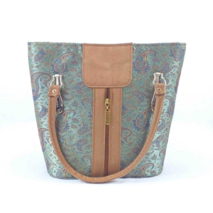 Azure Persian Termeh Shoulder Bag