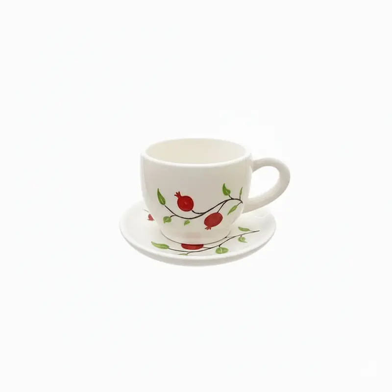 Pomegranate Ceramic Cup Set