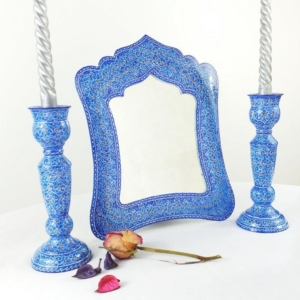 Iranian candlestick mirror