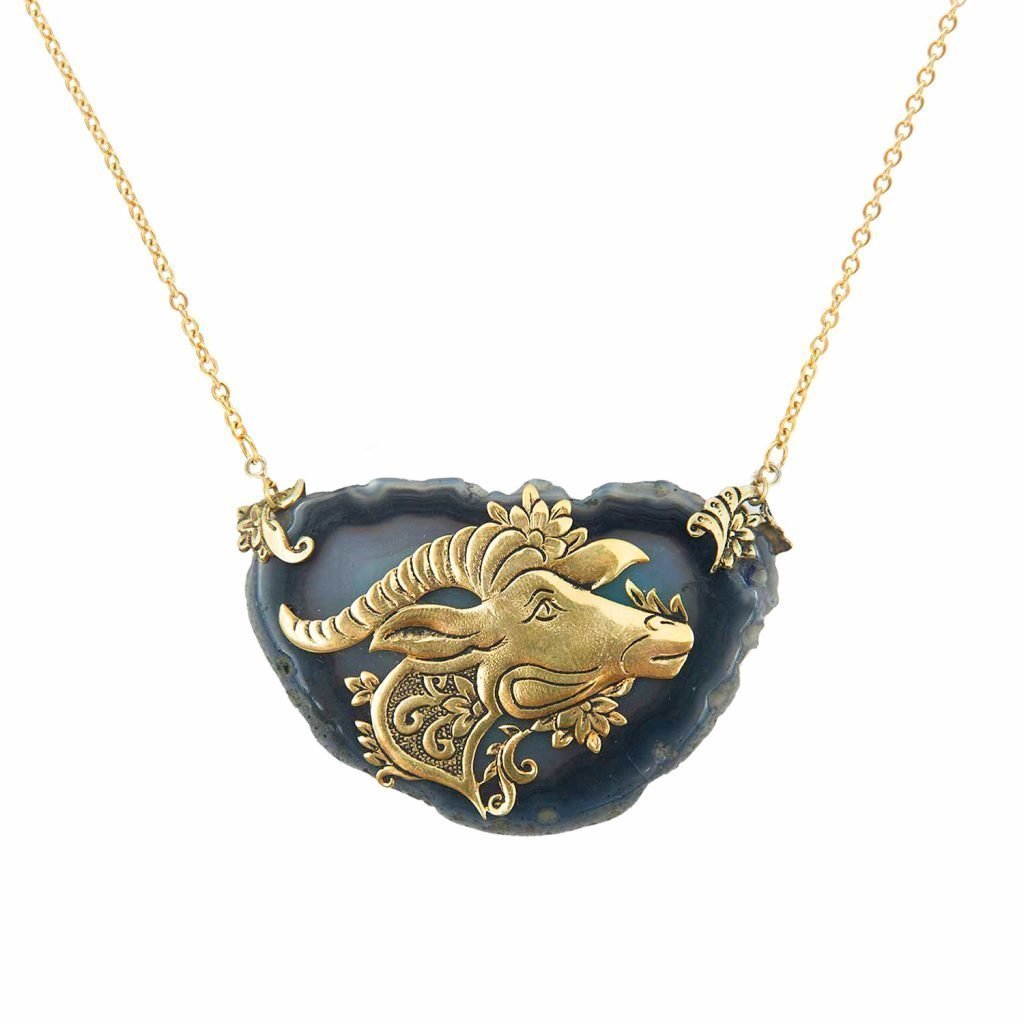 Farvardin Agate Necklace Details