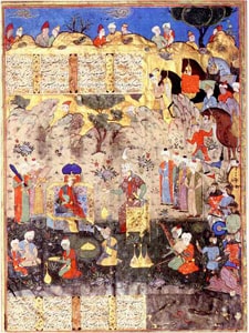 Miniature painting and Iranian painting