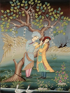 Iranian miniature painting