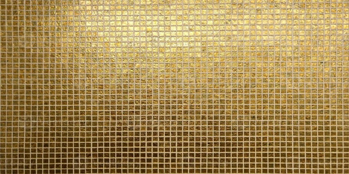Golden Persian ceramics