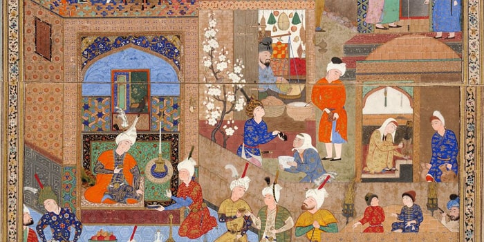 ancient Persian art