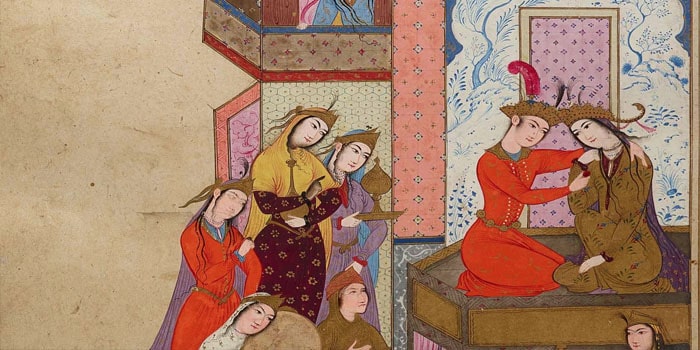 traditional styles of ancient Persian art