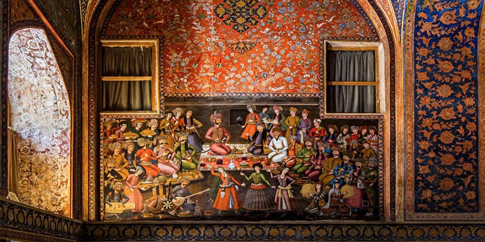 Miniature Persian paint