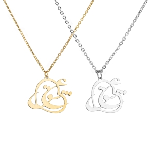 Loving Brass: A Heart Shaped Necklace