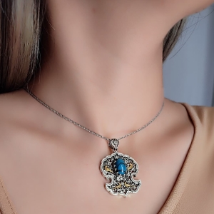 Nishabur Skyline Ghalamzani Ladies Necklace