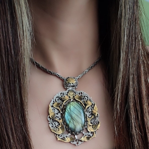 Precious Stone Necklaces