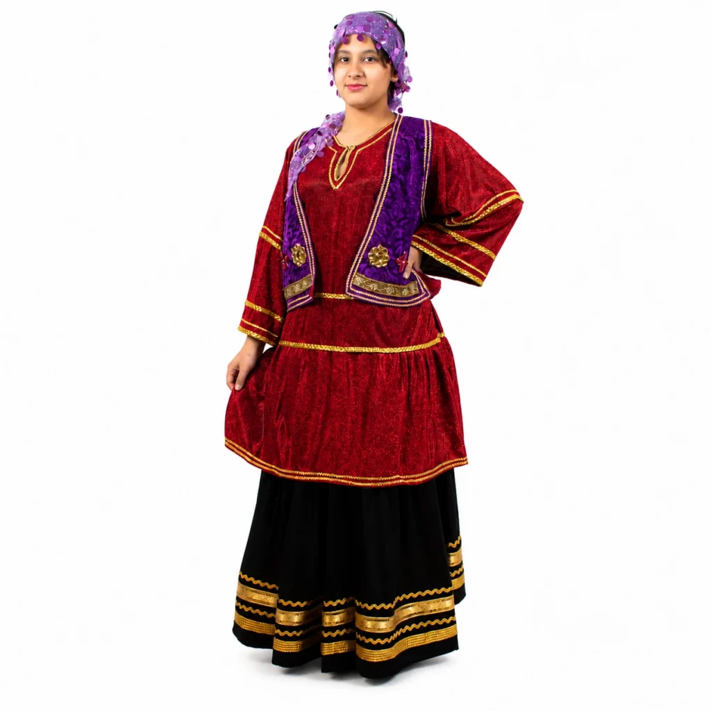 Traditional Qajar Women Dress