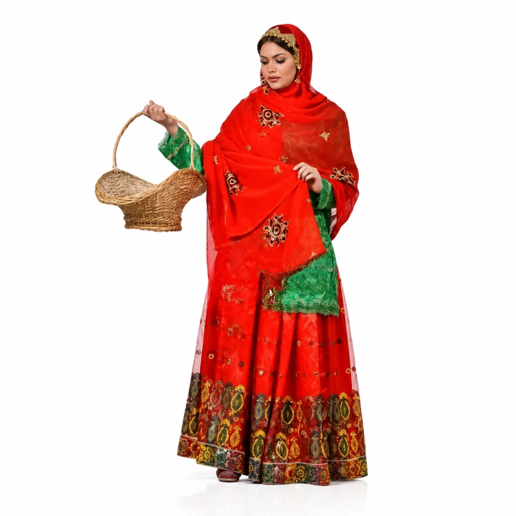 Traditional Bakhtiari Womens Costume Set