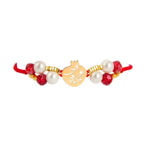 18K Gold Spring Branch Pomegranate Bracelet