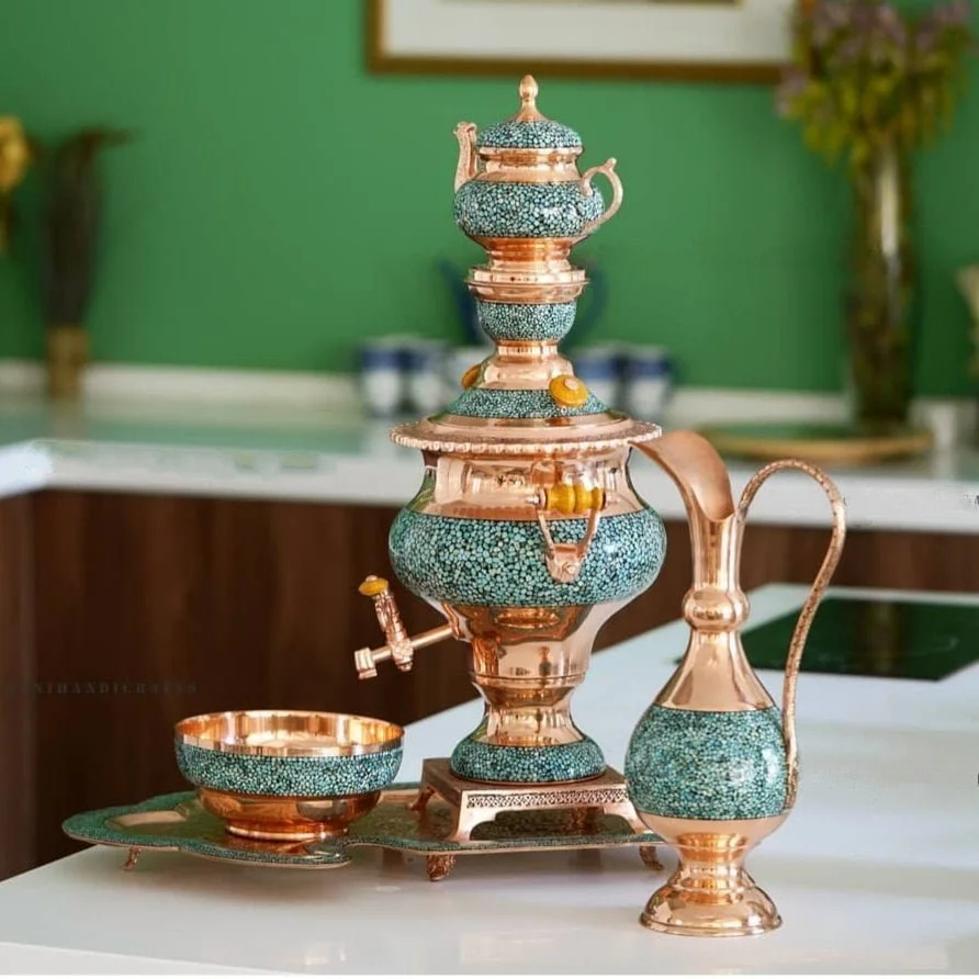Vintage Samaroo Old Tea set with intricate details and elegant design.