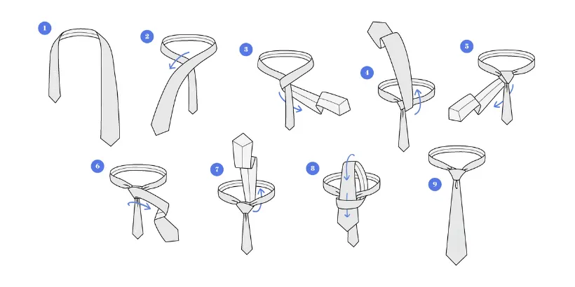 Half Windsor Knot: Balance of Classic & Comfortable