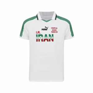 Vintage Iran Football Shirt 1998 – Iranian Football Jersey Authentic Classic Design